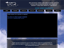 Tablet Screenshot of jcrindustries.com